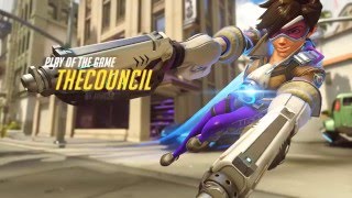 Overwatch Tracer Gameplay The Perfect Game [upl. by Bausch]