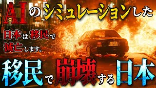 【移民問題】AIの考える、移民で崩壊する日本。超格差社会、就職難、低賃金労働、ド◯◯グ、レイ◯、人身売買が輸入されます。 [upl. by Volin454]