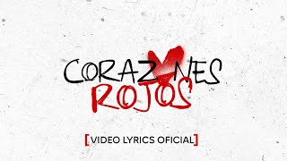 Margarita  Corazones Rojos VIDEO LYRICS [upl. by Yelyah]