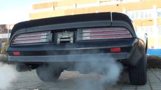 Pontiac Firebird Formula 400 1978 Exhaust Sound [upl. by Lunna573]