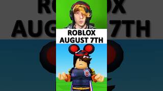 Roblox August 7th Update Explained [upl. by Gotthard]