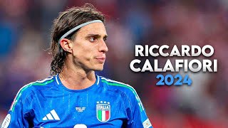 Riccardo Calafiori 2024  Amazing Tackles Goals amp Defensive Skills ᴴᴰ [upl. by Anitak]