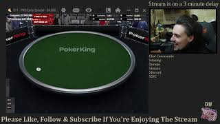 Staked Poker Player Plays Poker Tournaments  MicroLowMid Stakes [upl. by Mloclam543]