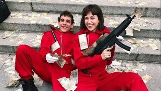 LA CASA DE PAPEL BEHIND THE SCENES [upl. by Newmann]