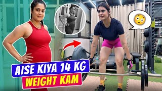 AISE KIYA 14 KG WEIGHT KAM  FAMILY FITNESS [upl. by Airak]