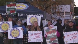 USPS letter carriers rally for better wages [upl. by Akenit638]