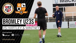 Bromley U23s vs Hartley amp Wintney [upl. by Lipinski]