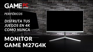 ¡Descubre el MONITOR GAME M27G4K y disfruta de tus juegos como nunca [upl. by Airebma249]