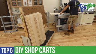 Top 5 DIY Shop Carts The Best Maker Videos for Your Next Build [upl. by Milla763]