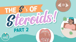 Corticosteroids Part 2  Pharmacology  NurseInTheMaking [upl. by Oba]