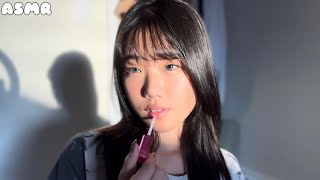 Slow ASMR Lip Gloss Application  Mouth Sounds [upl. by Nyrahs349]