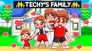 Starting A TECHY FAMILY in Roblox [upl. by Hselin]