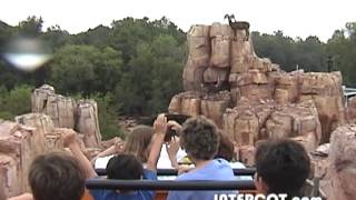 INTERCOT Big Thunder Mountain  Frontierland  Magic Kingdom  2000 [upl. by Gilliette584]