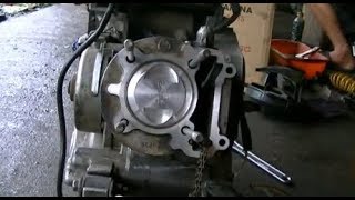 Bore up mio piston 66mm pemasangan blok dan head [upl. by Anhaj]