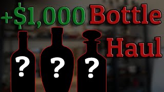 OVER 1000 Value Whiskey Bottle Haul [upl. by Ieluuk]