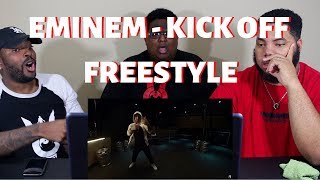 Eminem  quotKick Offquot Freestyle  REACTION [upl. by Ximenez]