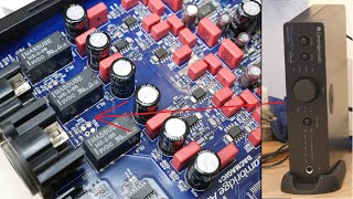 USB DAC Disassembly Cambridge Audio [upl. by Pump]