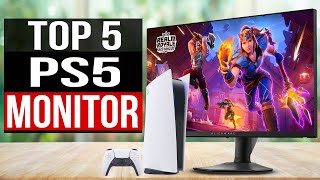 TOP 5 Best Monitor for PS5 2024 [upl. by Zashin]