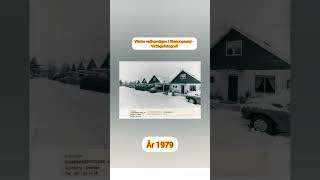 Västra radhusvägen i Stenungsund  VintagefotografiÅr 1979 [upl. by Ateiram660]