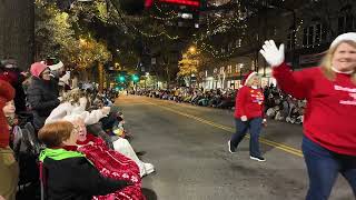 2024 Greenville South Carolina Poinsettia Christmas Parade [upl. by Sheley]