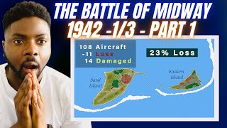 Battle Of Midway  WWII in colour [upl. by Bondon]