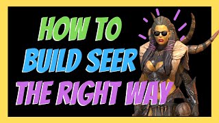 How to Build Seer  Champion Guide  Raid Shadow Legends [upl. by Maurili]