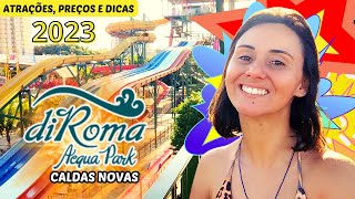 DiRoma Parque Aquático CALDAS NOVAS COM DICAS E PREÇO [upl. by Nwahsauq]