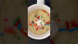 How To Make Vanilla Mug Cake In Microwave  United Cooking [upl. by Asatan]