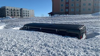 Blizzard and Winter Storm Hammer Deadwood and Lead South Dakota in the Black Hills [upl. by Amr204]