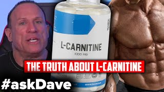 LCARNITINE DOES IT REALLY WORK askDave [upl. by Aicatsana324]