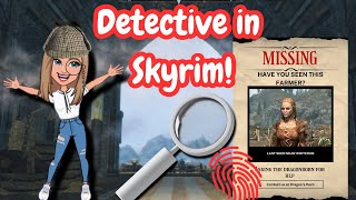 Detective in Skyrim  ep 13 [upl. by Ecirtaemed]