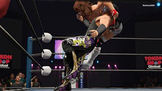 Tetsuya Naito With The Destino WWE 2K23 [upl. by Nired832]