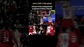 Rhenz Abando monster block hindi sila makapaniwala sa ginawa ni Abando [upl. by Nosiram842]