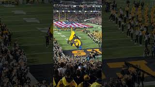 Let the game start Iowa hawkeyes vs Wisconsin badgers hawkeyefootball uiowa hawkeye [upl. by Torres]