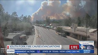 Multiple fires cause Ruidoso residents to evacuate [upl. by Manwell]