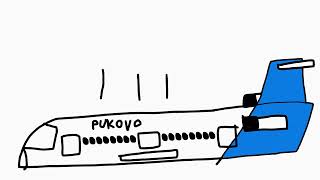 Pulkovo Aviation Airlines Flight 612 In countryballs [upl. by Zorah]