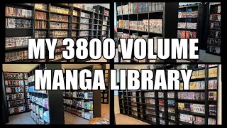 My MASSIVE Manga Collection  3800 Volumes  Spring 2022 Library Tour [upl. by Enytsirhc270]