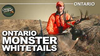 WorldRenowned Whitetail Deer Hunting in Ontario  Canada in the Rough [upl. by Adnohsar973]