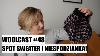 WOOLCAST 48 Spot Sweater i niespodzianka [upl. by Sivatnod55]