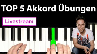 TOP 5 Akkord Übungen [upl. by Teador105]