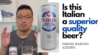 Peroni Nastro Azzuro  Honest Review [upl. by Letreece]