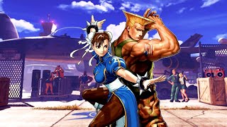 Guile and Chun Li AMV Street Fighter editing and music can make it look like theyre an item [upl. by Ahsenrac]