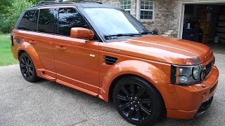 Supercharged Range Rover With Tuned Exhaust [upl. by Dat]