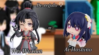 🍃Mdzs moderno reacciona a Wei Wuxian es Ai Hoshino Maratón 23De regalo🍃 [upl. by Oderf]