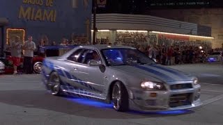 2 FAST 2 FURIOUS  First Race S2000 vs RX7 vs Supra vs Skyline 1080HD [upl. by Ahsinnod]