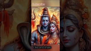 Shiv♥️Shakti status Mahadev status video mahadev shorts [upl. by Marius]