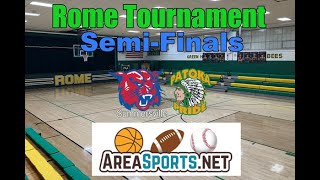 Boys Rome Tourney Patoka vs Summersville [upl. by Waltner]