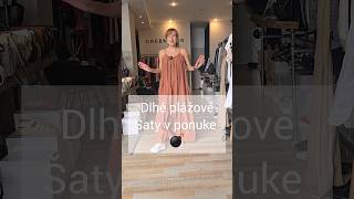 Dámske letné bavlnené šaty pre Vás😍 grebnesor talianskamoda outfit ootd ootdpost fashion [upl. by Lenssen]