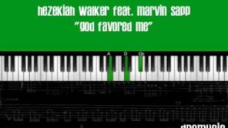 How to play Hezekiah WalkerGod Favored Me Part 1 intro [upl. by Annat]