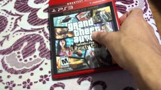 Unboxing GTA episodes from liberty City  PS3 [upl. by Elbas]